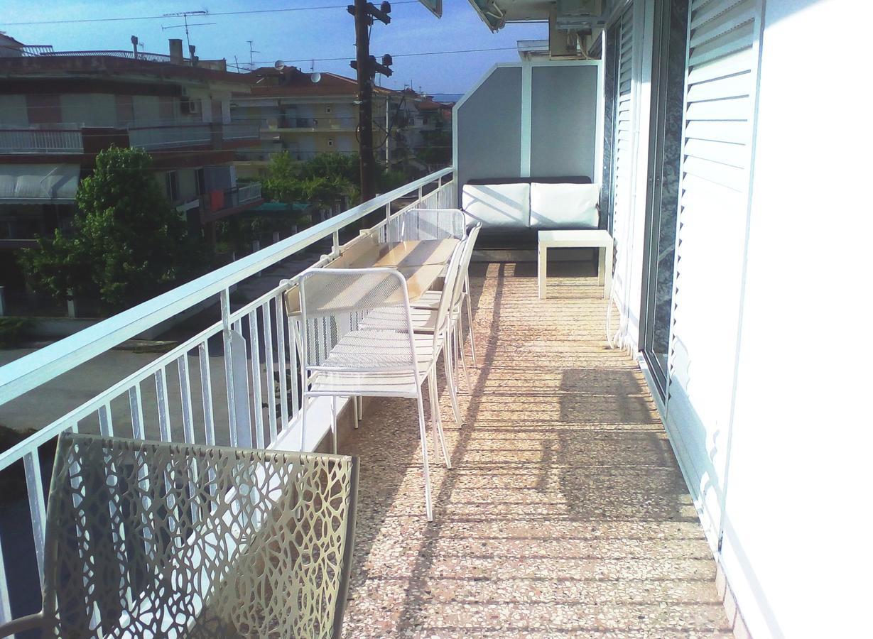 Appartamento Themis 40 Steps From Beach Paralia Dionysiou Esterno foto